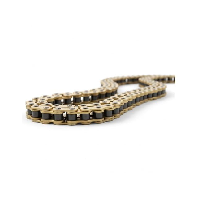 Cadena Macuro 428h-136l Gold Reforzada Para Moto