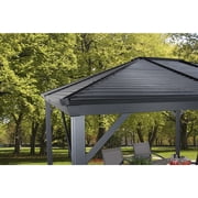 Sojag Ventura 10 x 12 x 9 ft Dark Grey Gazebo