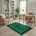 thumbnail image 2 of ODIKA Football Athletic Field Layout Tactical Routes Footaball Doormat for Home Office, Gaming Room, Under Desk, Non-Slip Chair-Friendly, 2 of 7