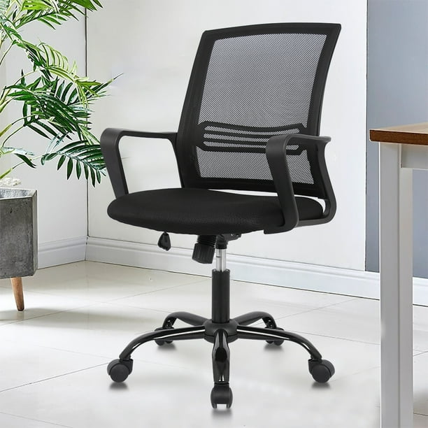 Yangming 250lbs Ergonomic Office Chair Mesh Desk Chair Task Computer Chair Adjustable Stool Back Support Modern Executive Rolling Swivel Chair For Women Men Black Walmart Com Walmart Com