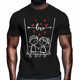 thumbnail image 2 of T-Shirts for Men, Couple Sketch Hearts Crew Neck Cotton T-Shirt Men's Short Sleeve Valentine's Day Red Heart Lover, 2 of 8
