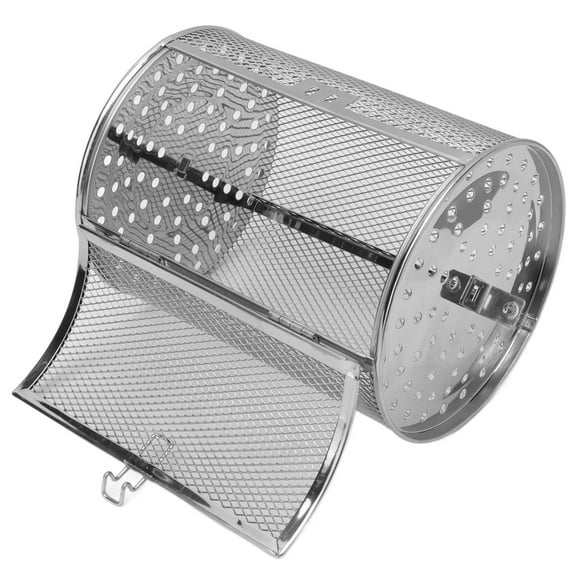 Peahefy Oven Cage 360 Degree Rotatable Stainless Steel Oven Rack Roast Basket New