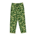 thumbnail image 4 of Naloa Crayfish Army Print Women’s Ultra-Soft Comfy Pajama Lounge Pants with Pockets & Drawstring, 4 of 8