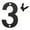🔥 D_Base#770, variant on Floating Address House Number Metal Letter | Modern Outdoor Mailbox Numeral Sign | Rustproof Weatherproof Black Decor for Home Garden Garage Fence | Easy Install Pre-Drilled Holes & Screws | 3 Inch