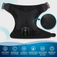 thumbnail image 6 of Heated Shoulder Brace Wrap with Massage for Muscle Relief, Heated Shoulder Massage with 3 Heat & Vibration Settings, Electric Shoulder Heating Pad Massager for Men Women, Black, 6 of 14