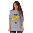thumbnail image 4 of US Army Logo This We'll Defend Eagle Unisex Plus Size Long Sleeve Shirt Brisco Brands 2X, 4 of 5