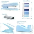 Blue Office Supplies, Desk Organizers and Accessories Office Supplies