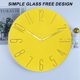 thumbnail image 3 of Reloj de pared silencioso, redondo, fácil de leer, reloj decorativo de estilo minimalista moderno, 3 of 6