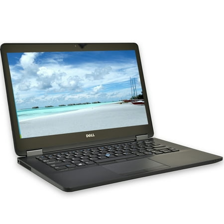 Restored Dell Latitude E7470 Laptop Computer Intel Core i5-6300U 8GB RAM 256GB SSD WI-FI Webcam Windows 10 Pro PC (Refurbished)