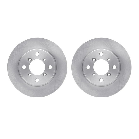 Dynamic Friction Company Front Brake Rotors 6002-01002