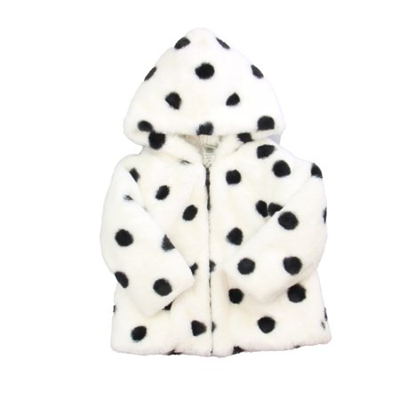 

Pre-owned Little Me Girls White | Black Jacket size: 24 Months