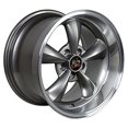 thumbnail image 2 of New 18 inch Aluminum Wheel for 94-04 Ford Mustang Anthracite Black Machined Rim, 2 of 6