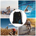 thumbnail image 6 of Naloa Color Musical Notes Drawstring Backpack String Bag Cinch Water Resistant for Gym Shopping Sport Yoga, 6 of 6
