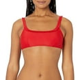 thumbnail image 2 of Tommy Hilfiger Women's Classic Fit Bikini Top, Scarlet, M, 2 of 4