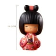 thumbnail image 5 of Kimono Kokeshi Muñeca Niñas Novedad Kimono Damas Miniatura asiática de marioneta para centro de Dormitorio Escritorio Rosa Yotijar Muñecas Kimono Japonesas, 5 of 5