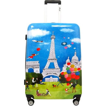 IFLY A Park in Paris Hardside Luggage, Blue