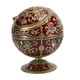 thumbnail image 5 of Cenicero, Cenicero Retro Decorativo Rojo Vino, Globo Floral Rosa Para Hombres, Regalo, Adorno Para El Hogar, Oficina, 5 of 7