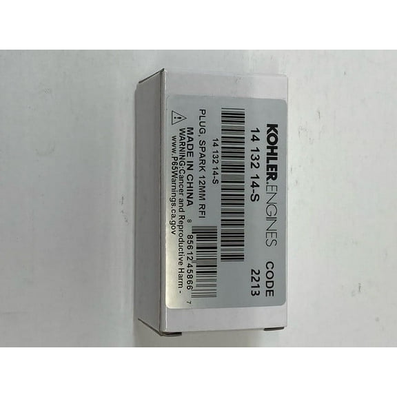 Kohler 12Mm Rfi Spark Plug, Multicolor