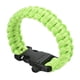 thumbnail image 1 of Pulseras de paracord de supervivencia Uxcell, pulsera de paracord trenzada, verde claro, 1 of 5
