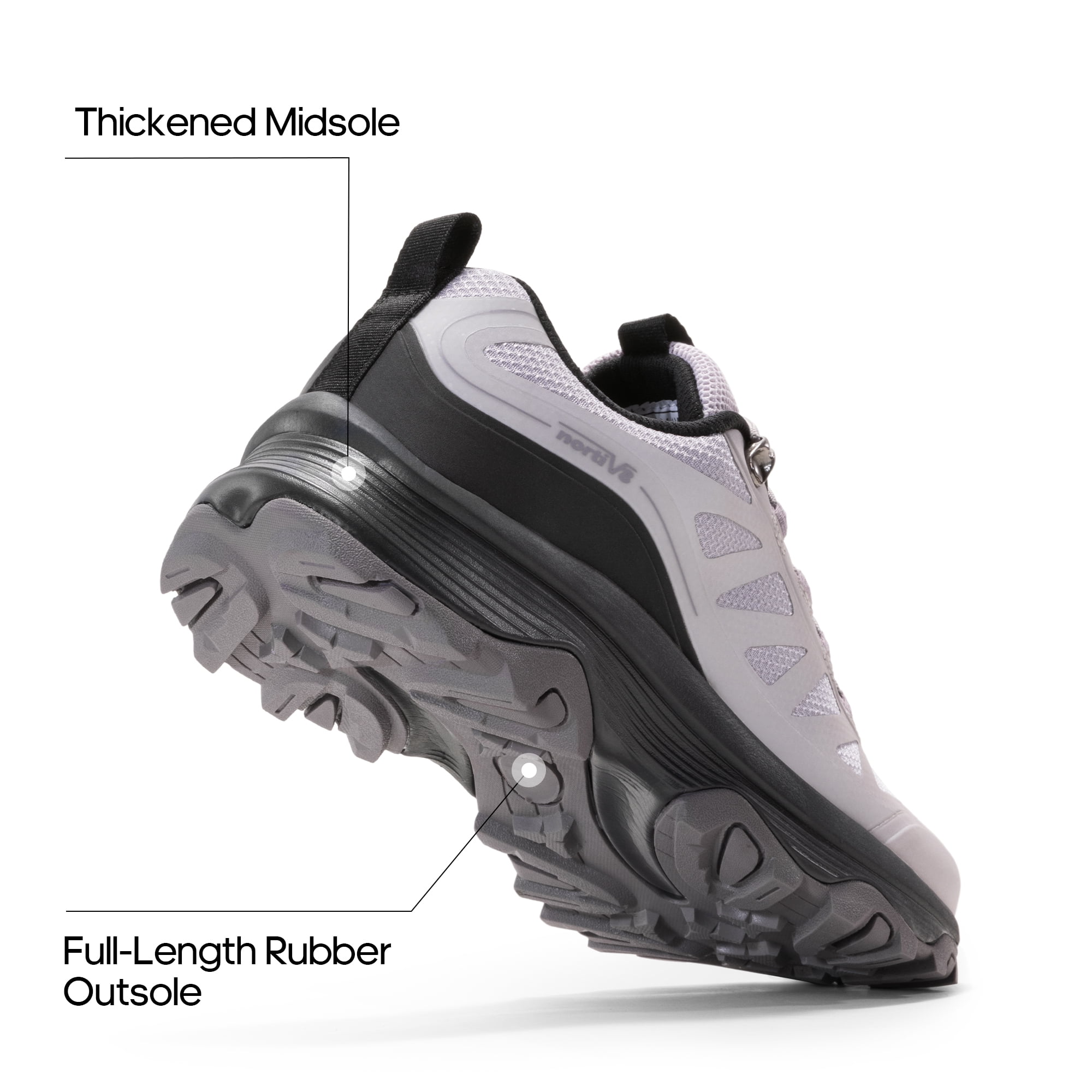 NORTIV 8 Wandelschoenen voor dames, lichte trekkingschoenen, waterdicht, voor outdoor, Kaki, 38.5 EU NORTIV 8 Wandelschoenen voor dames, lichte trekkingschoenen, waterdicht, voor outdoor, Kaki, 38.5 EU