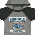 thumbnail image 4 of Inktastic Motorcycles Are for Life Biker Boys or Girls Baby Bodysuit, 4 of 5