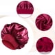 thumbnail image 2 of Pack de 2 gorros de seda para dormir, gorro de seda para dormir, gorro de satén para el pelo, 2 of 5
