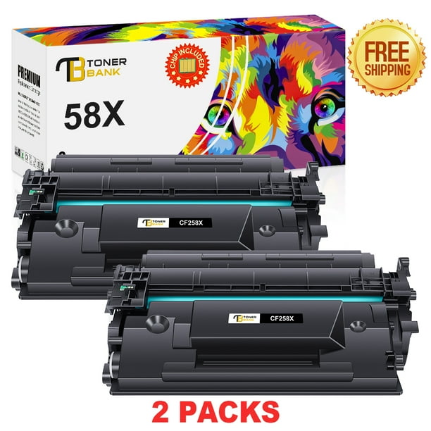 CF258X 58X Black Highyield Toner Cartridge (with Chip) Compatible for