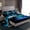 Black Teal Blue, variant on Homewish Abstract Gamer Full Size Sheets 4-Piece for Teens Boys Girls,Video Game Breathable Bed Sheets,Musical Notes Lightweight Sheet Sets,Breathable Home Decor