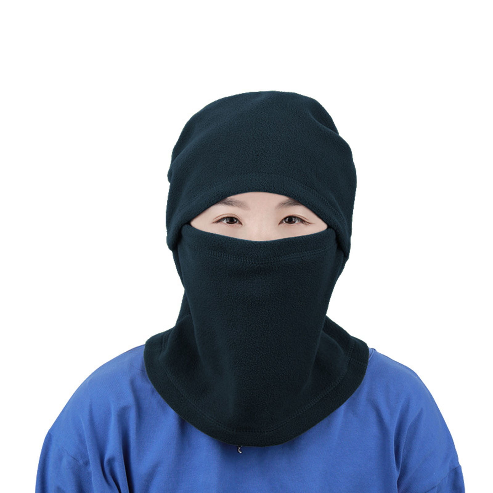 Tanhomme Wind-Resistance Winter,Fleece Ski Covers,Warm Face-Cover Hat Cap Scarf Winter Riding Warm Head Cover Windproof Multi-Functional Neck Cover Windproof Ski Hat