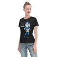 thumbnail image 4 of T-Shirt Basique à Manches Courtes pour Femmes Sailor Moon Mizuno Ami, 4 of 6