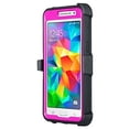 thumbnail image 3 of LG K10 Case, LG Premier LTE Case, Triple Protection 3-1 [Built in Screen Protector] Heavy Duty Holster Shell Combo Case for LG K10 - Purple, 3 of 4