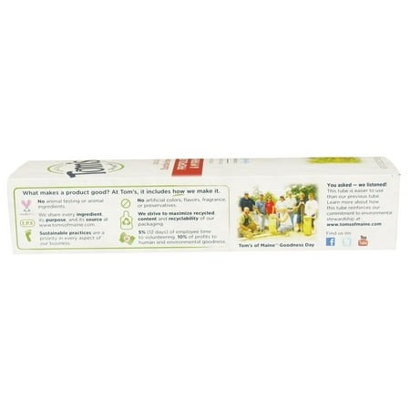 Tom's of Maine Propolis & Myrrh Toothpaste with Fluoride Fennel, 5.5 OZ