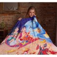 thumbnail image 2 of Disney Aladdin Blanket Magic Carpet Ride Genie Jasmine Abu Jafar Iago Soft Plush Throw 48" X 60", 2 of 5