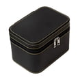 thumbnail image 3 of Caja de almacenamiento para pulseras, caja para brazaletes, para aniversarios, día de la madre, viajes Beige negro, 3 of 8