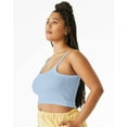 thumbnail image 2 of BELLA + CANVAS Women�'s Micro Rib Spaghetti Strap Tank, 2 of 5