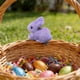 thumbnail image 5 of Clips de conejito de Pascua Festival Corona Escena Decoración Accesorios Espuma Color Flocado Clips de conejos Espuma deco ration, 5 of 6