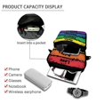 thumbnail image 4 of Chririnla Crossbody Bags for Hiking, 2 Layers Lightweight Crossbody Purse for Women Rainbow Pride Stripes Shoulder Purse, 4 of 7