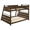 thumbnail image 6 of Holden Wood Veneer Twin Over Full Bunk Bed Walnut, 6 of 13