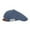 Blue, variant on Men’s Flat Cap Canvas With Leather Buckle Adjustable Strap Vintage Flat Hat Lightweight Casual Daily Hat