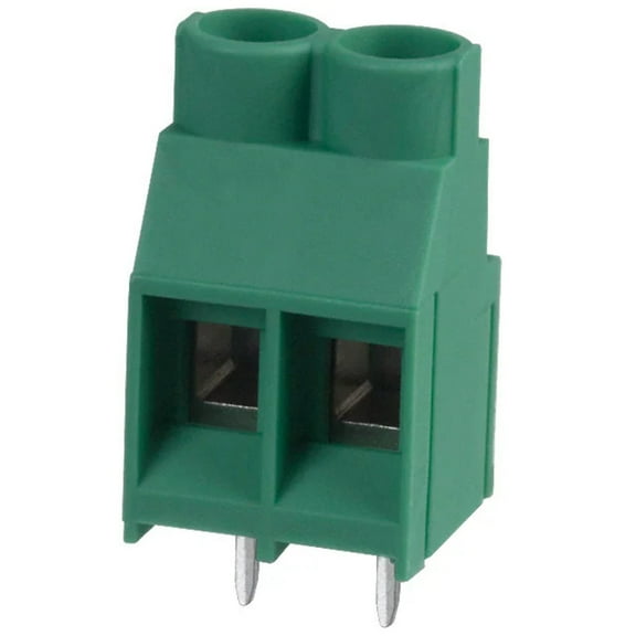 Pack of 2 1714955 Connector Terminal Blocks 2 Position 6.35mm Through Hole MKDS 5/2-6.35 :RoHS