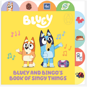 Bluey and Bingo's Book of Singy Things: A Tabbed Board Book (Board Book)