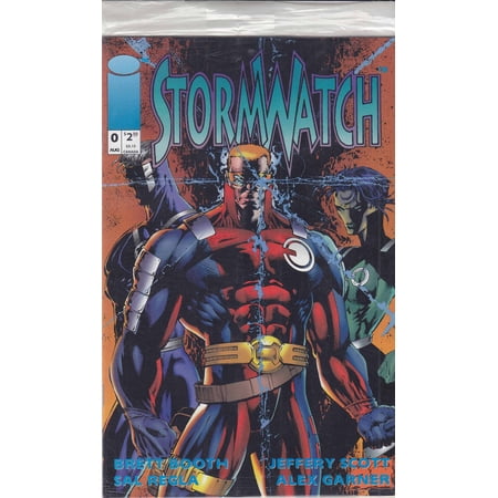 StormWatch #0 (with card) VF ; Image Comic Book