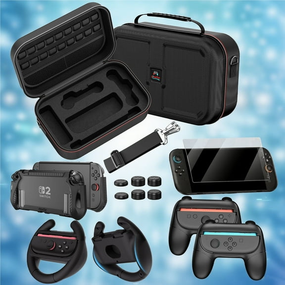 HEYSTOP Accessories Bundle for Nintendo Switch 2, – Complete Protection and Enhanced Gaming Experience!