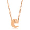 thumbnail image 1 of Precious Stars Collier Pendentif Initial E Finition Or Rose, 1 of 1