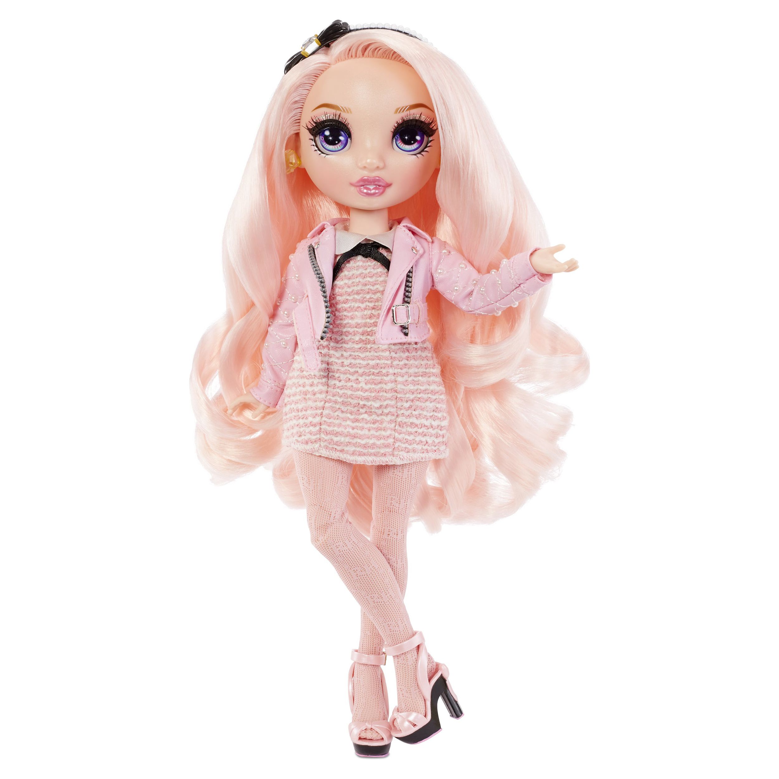Rainbow High Bella Parker – Pink Fashion Doll with 2 Complete Mix & Match Outfits and Accessories, Toys for Kids 6-12 Years Old - image 5 of 7