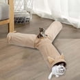thumbnail image 6 of 3 Ways Cat Tunnel Pet Crawl Tube, Collapsible Running Tunnels, Agility Trainer, Cats Interactive Toy Playing Tent for Small Dogs Kitten Puppy, 6 of 10