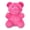 Pink, variant on Small Gummy Bear Plush, Pink, 6", Valentine's Day by Way To Celebrate