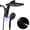 Black, variant on KESTE 12 Inch Shower Head with Handheld Combo, High Pressure Rainfall Showerhead with 9 Modes Handheld Shower, Magnetic Docking, Adjustable Dual Shower Heads for Bathroom, Silver Chrome