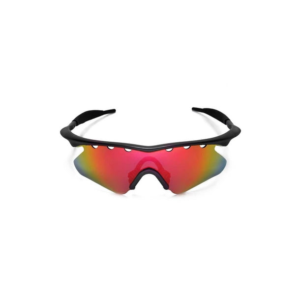 Walleva Red Polarized Vented Replacement Lenses for Oakley M Frame Heater Sunglasses - Walmart.com