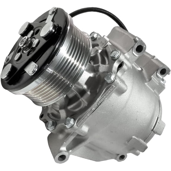 Air Conditioner AC Compressor Fits for Honda Civic 1.8L 2006-2011, with A/C Clutch, CO4918AC AC Compressor, Replaces 38800R62H01, 38800RZVG020M2, 38800RZVG022M2, 38810RNAA01, 38810RNAA02